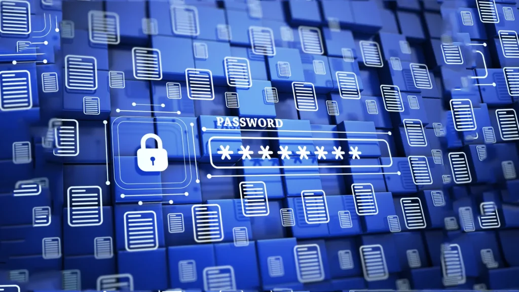 Password screen